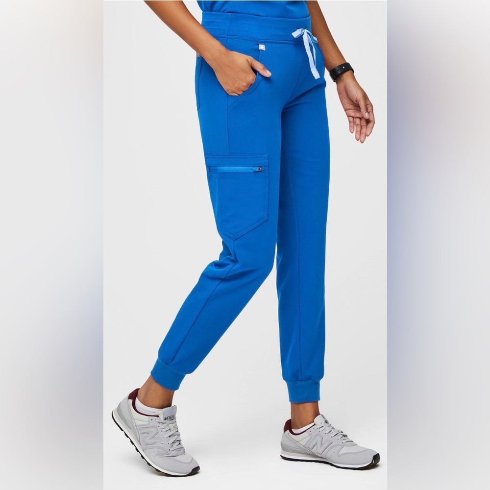 Figs Women’s Royal Blue Cargo Zamora Jogger Pants